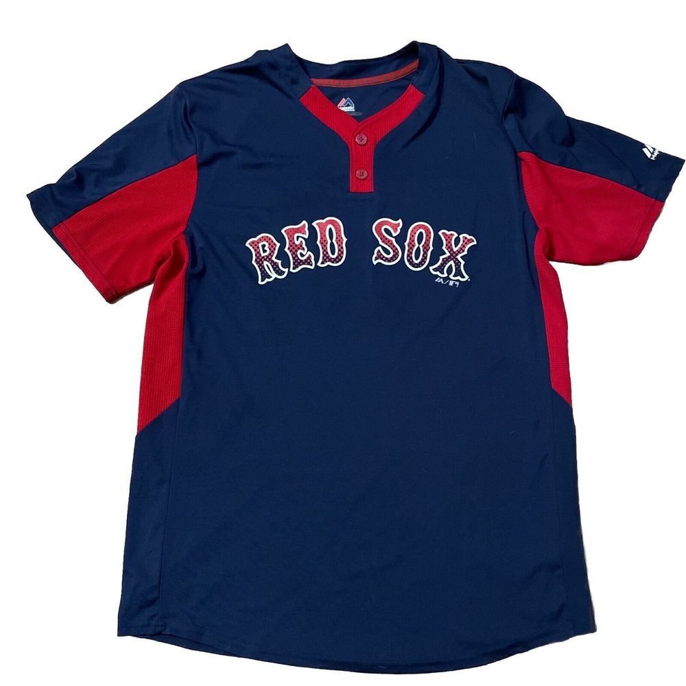 Boston Red Sox MLB Majestic Cool Base Shirt‎ #51